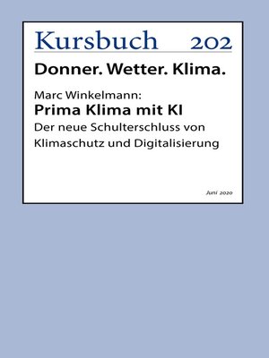cover image of Prima Klima mit KI
